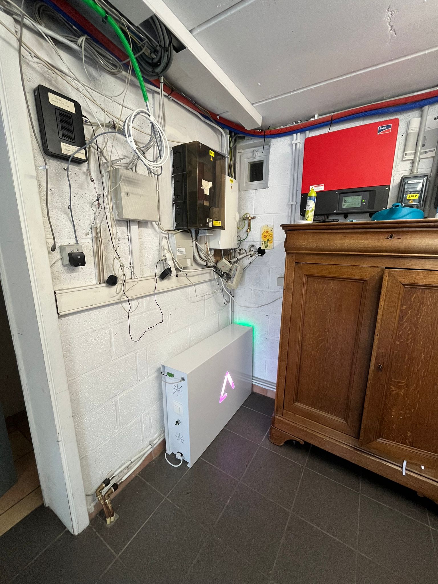 Installation BELUP chez Dentiste Hanon